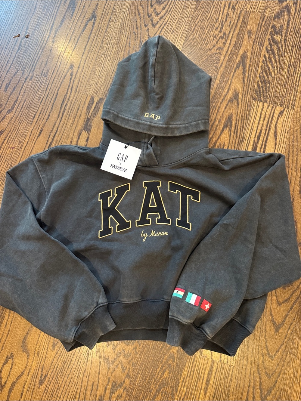 NWT Katseye for Gap cropped sweatshirt XS